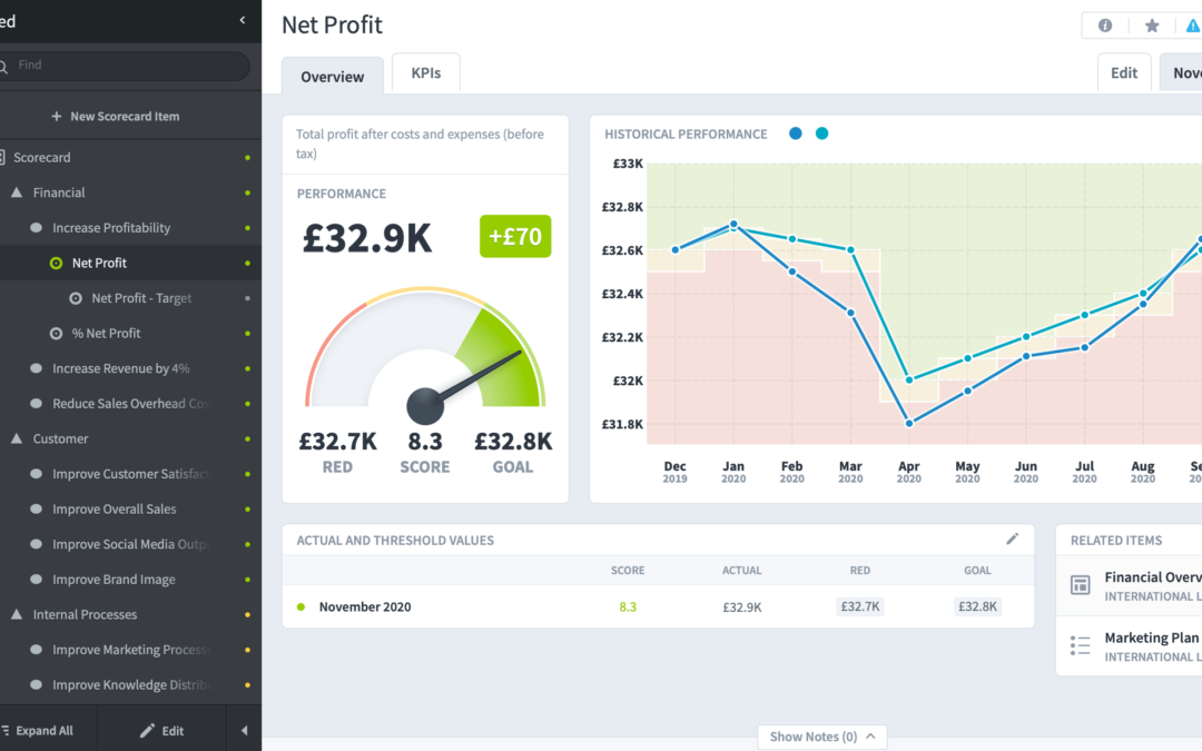 Balanced Scorecard Software