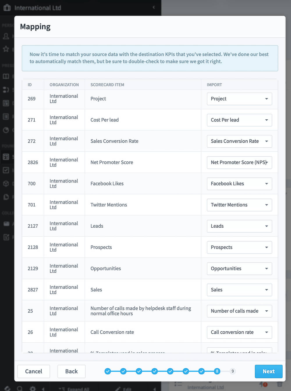 Integrations - Mapping Integrations - Mapping