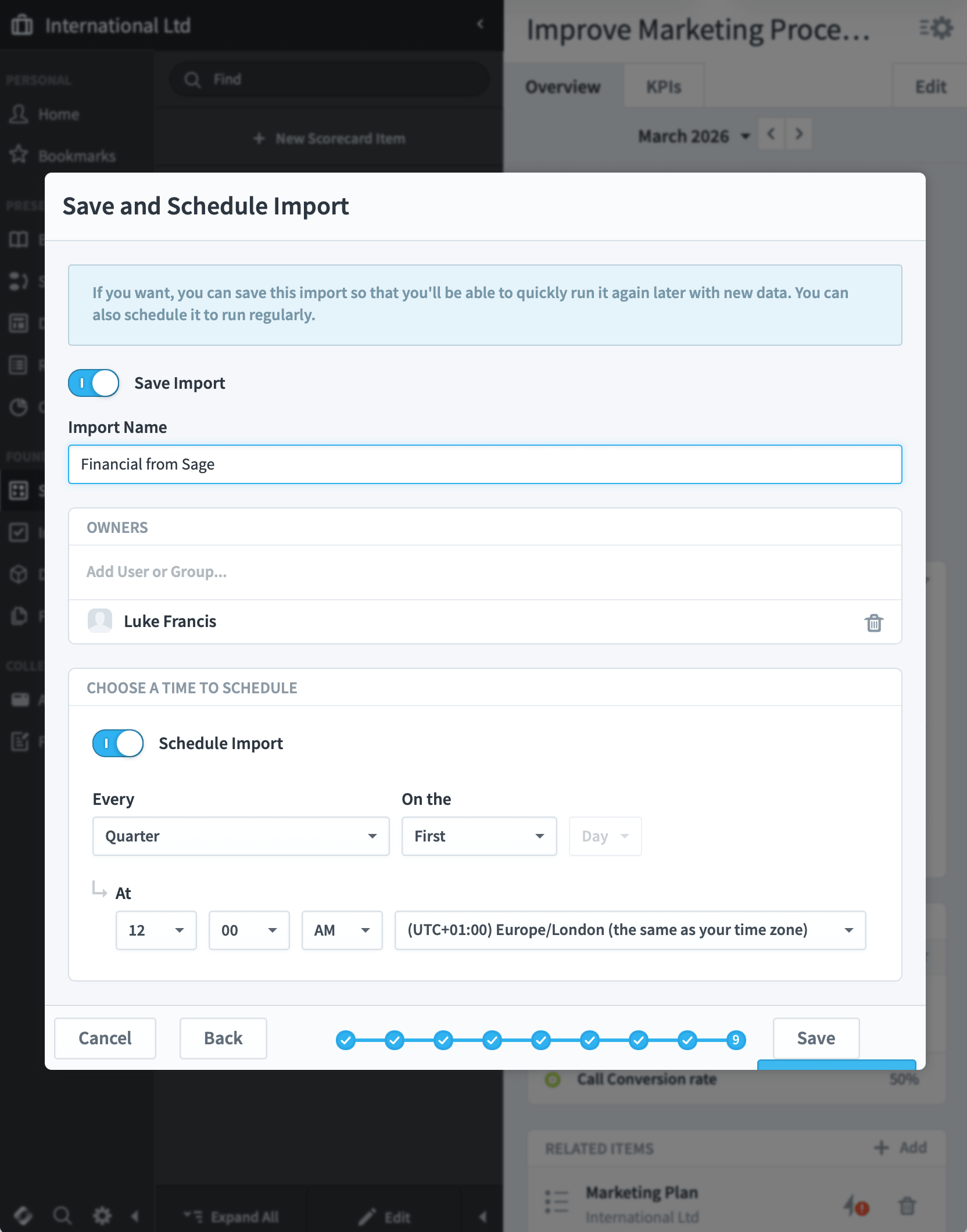 Save Import Save import