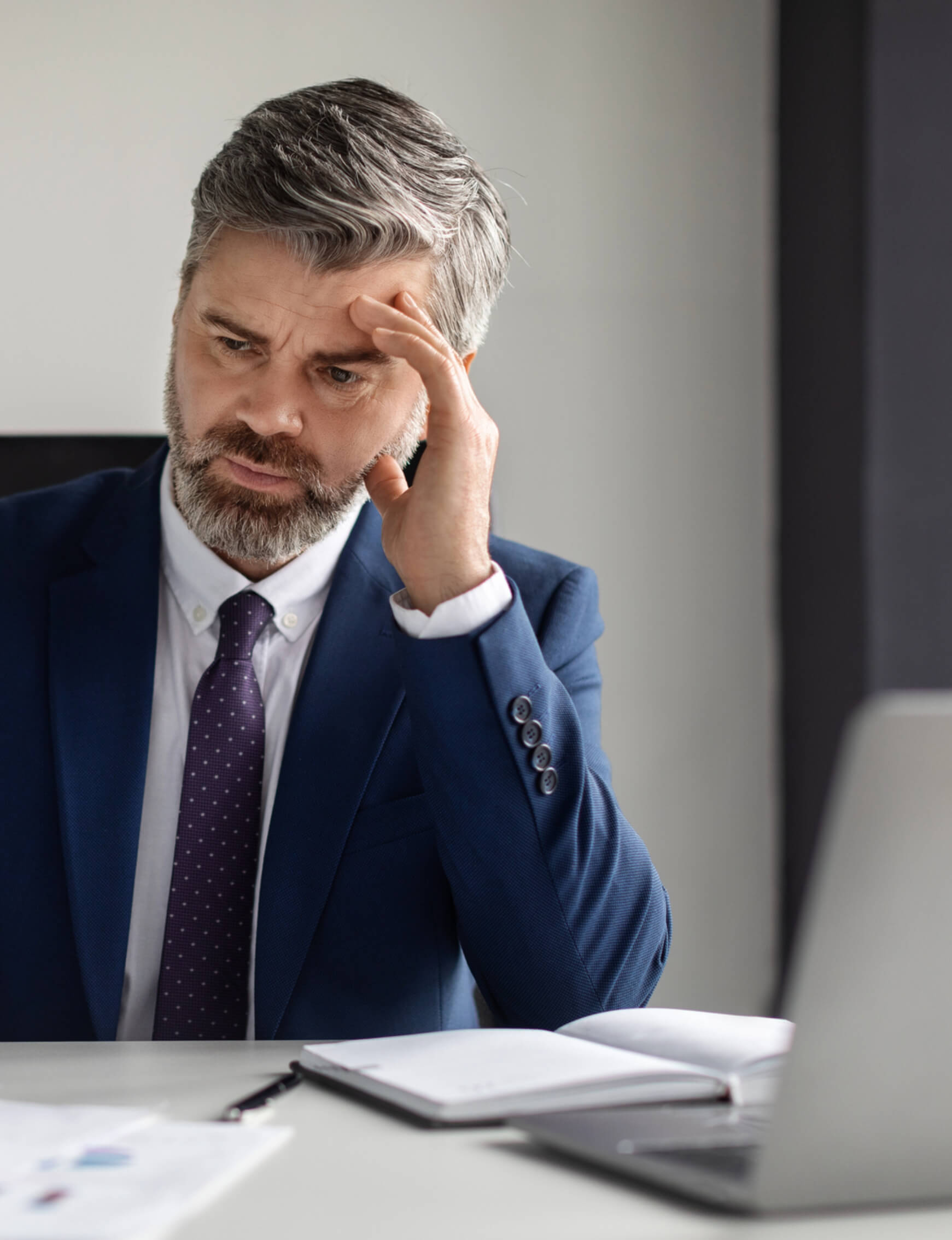 Frustrated CEO CEOs & Executives